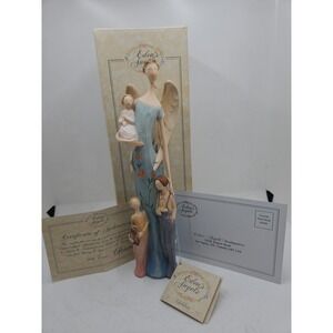VINTAGE EDEN'S ANGELS FIGURINE CHILDREN #301102 GIFTCRAFT 2006